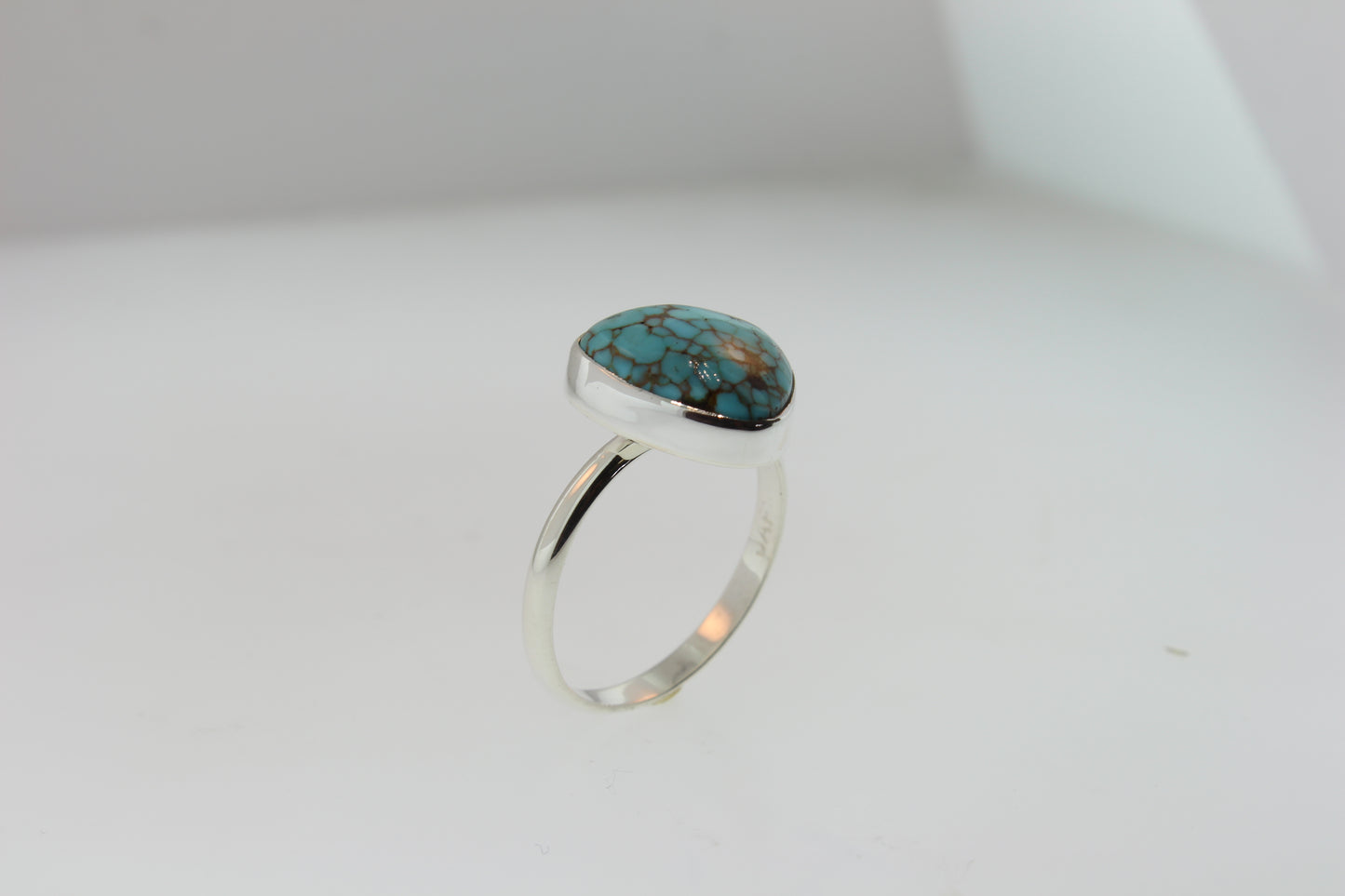 Turquoise and Silver Ring