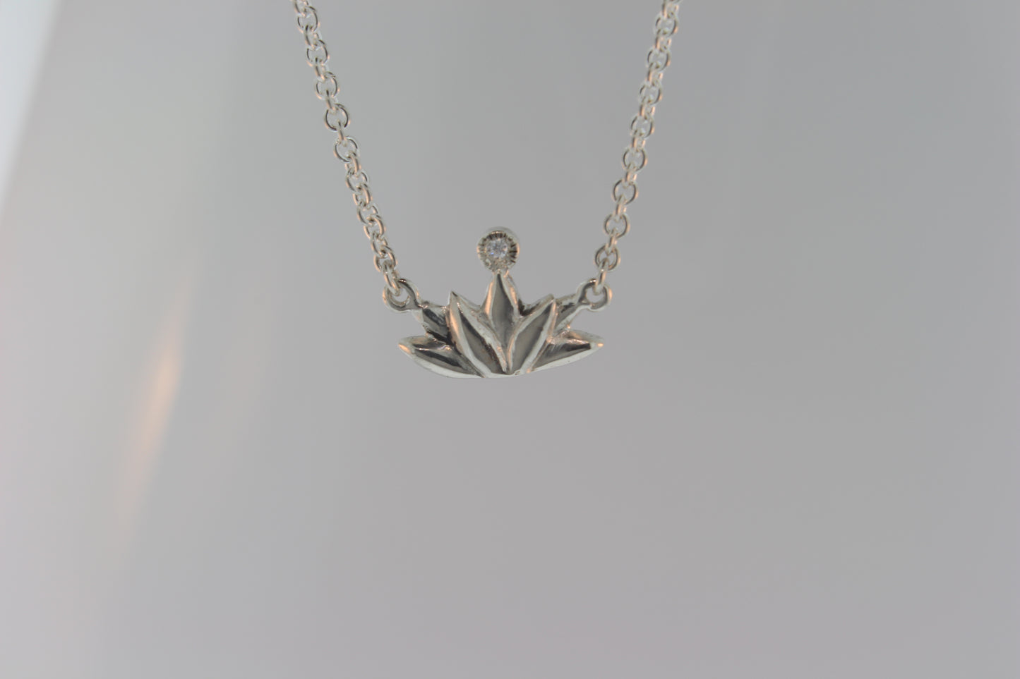 Lotus necklace