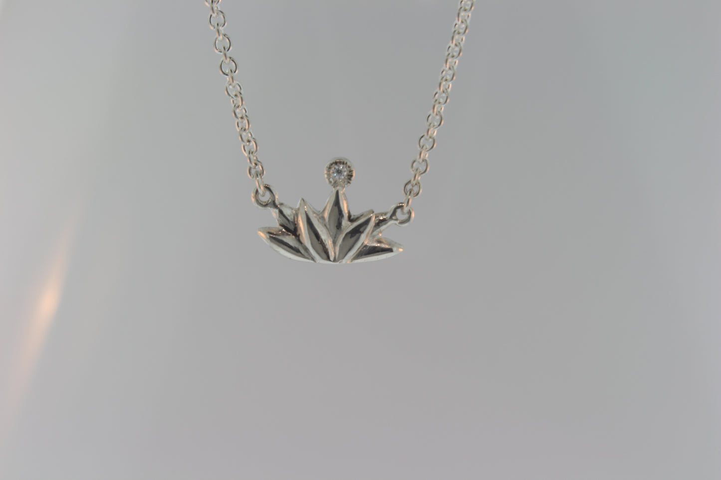 Lotus necklace